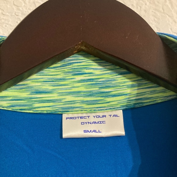 Women’s Blue/Green SPF Zip-Up - Picture 4 of 6